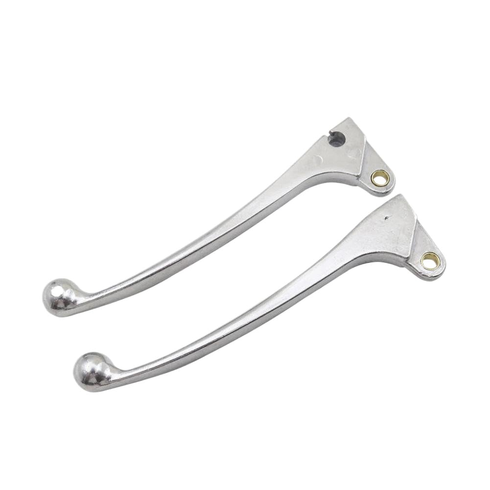 WWtkCKqfc Motorcycle Brake Clutch Handle Compatible with CL SL CR XR CB CT MT TL MR CM CJ 70 80 90 100 125 175 XL70 XL75 XL80 XL185 XL250 XL350(Silver)