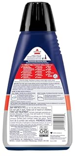 BISSELL Professional Spot and Stain + OXY Formula for Portable Carpet and Upholstery Cleaners, Car and Auto Detailer, Solution for Little Green & SpotClean Machines Cleaners (32 oz), 2038C