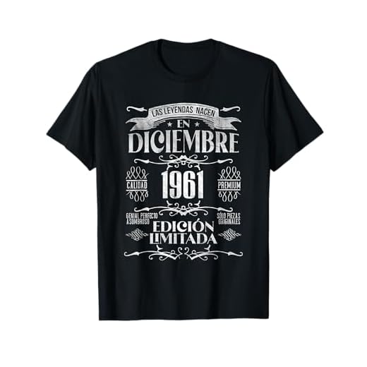 Las Leyendas nacen en Diciembre de 1961 - 61 años Cumpleaños Camiseta