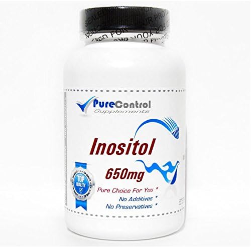 Inositol 650mg  100 Cápsulas  Puro  por PureControl Supplements
