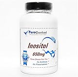 Inositol 650mg // 200 Capsules // Pure // by PureControl Supplements