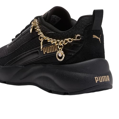 PUMA Womens Softride Cyra Bling Ring Lace Up Sneakers Shoes Casual - Black - Size 5.5 M - image 7