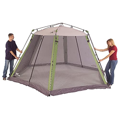 Coleman Skylodge Portable Screenhouse with 1-Minute Setup, Screened Gazebo for Bug-Free Lounging, Outdoor Sun Shade for Picnic, Events, Parties, Camping, & More