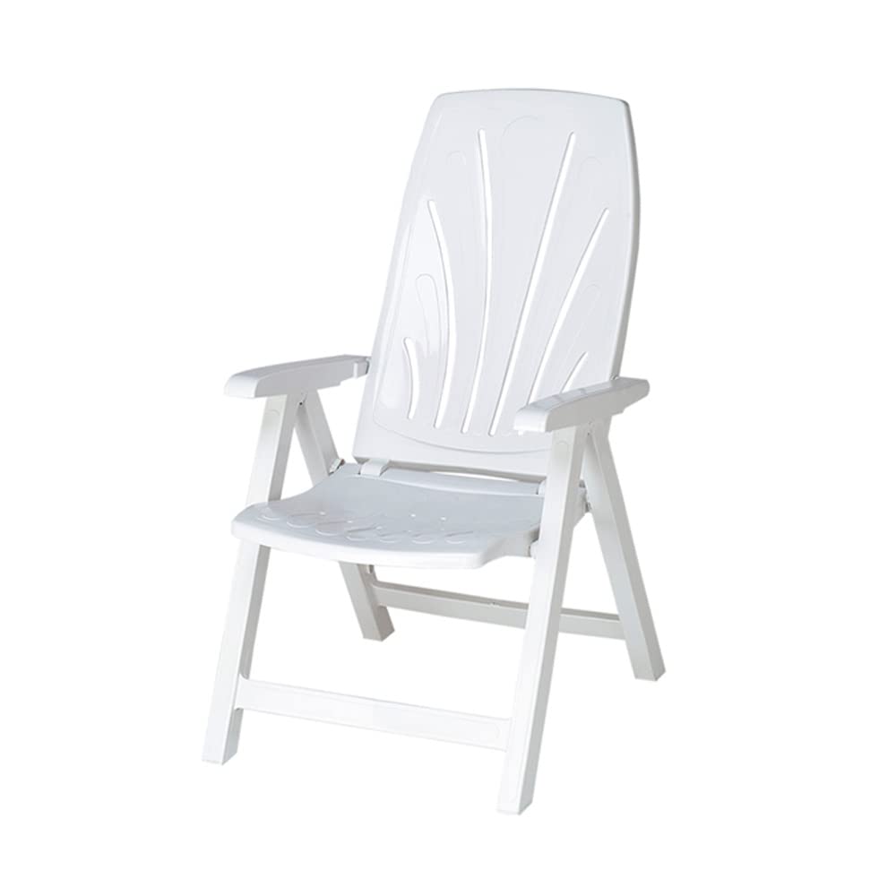 Garden Life 8092 - Tumbona, 92 x 50 x 12 cm, Color Blanco