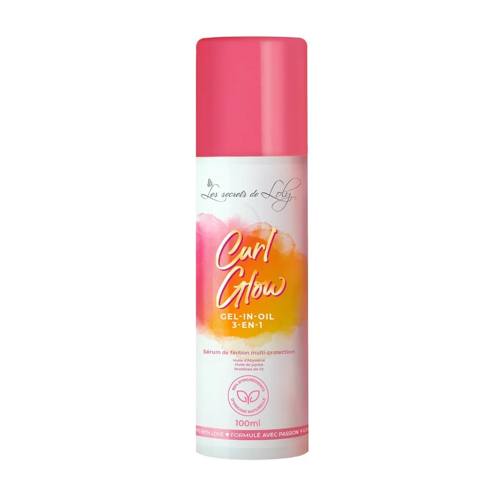 Siero Di Finitura Multi-Protezione Curl Glow Les Secrets De Loly 100ML-image