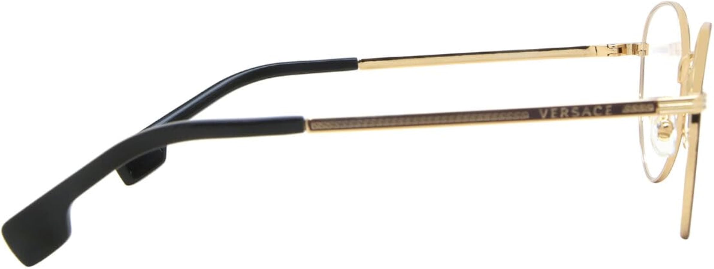 Amazon.com: Eyeglasses Versace VE 1279 1480 Gold/Matte Bordeaux