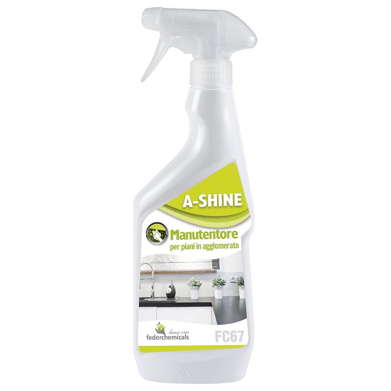 Limpiador mantenedor para encimeras de aglomerado A-Shine 500 ml Federchemicals