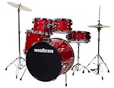 ️ [Kit escalable] Gracias a su diseño flexible, es posible agregar o reemplazar elementos, lo que lo convierte en un kit ideal para músicos que desean escalar su batería con el tiempo.