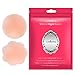 Senchanting Thin Reusable Adhesive Silicone Nipple Covers Breast Petals Pasties (4 pair round+4 pair flower) Light Pink