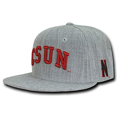 CSUN Cal State University Northridge Matadors NCAA Flat Bill Snapback Baseball Cap Hat Gray