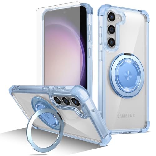 Coque Samsung S23 Plus magnétique antichoc avec verre de protection