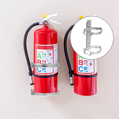 TEHAUX Fire Extinguisher Metal fire extinguisher wall holder fire extinguisher wall mount fire extinguisher mounting bracket Bracket, Heavy Duty