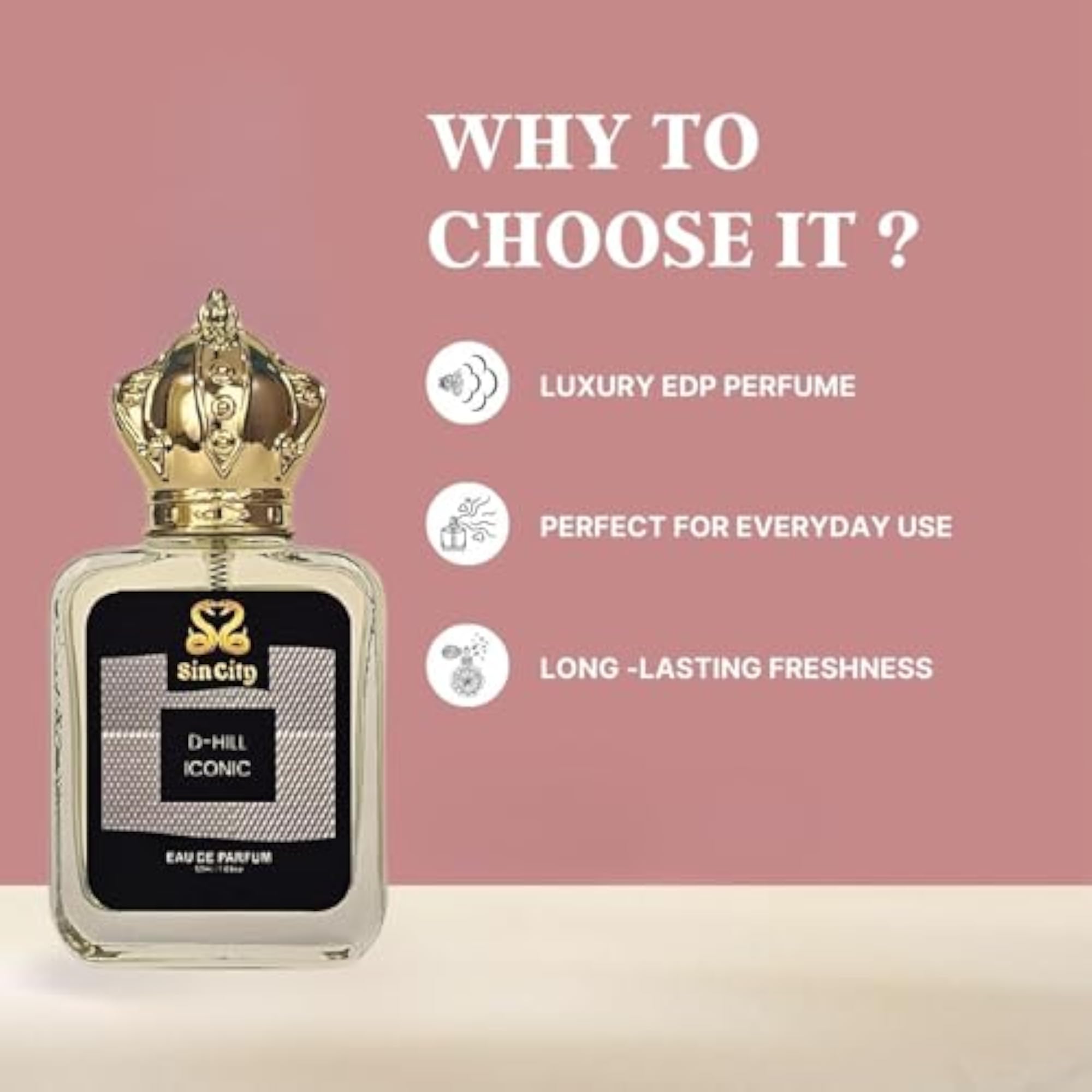 Alternate Dunhill Icon Perfume, Long Lasting Unisex Fragrance