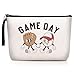 Game Day Makeup Bag Gifts for Mom from Daughter Mom Gifts Baseball Gifts for Baseball Lovers Fans Players Mommy Mum Mother Friend Zipper Pouch Bag for Appreciation Mothers Day Birthday Cosmetic Bag