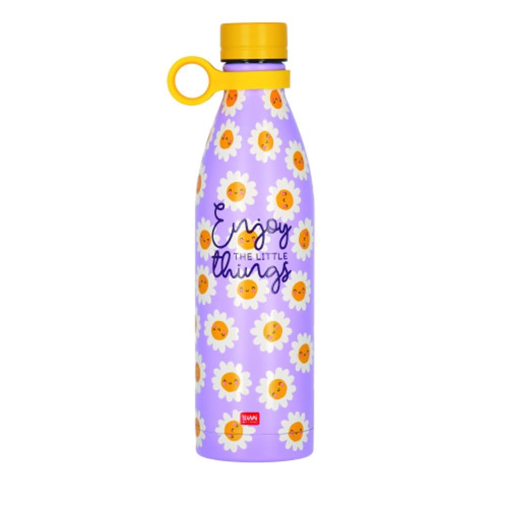 Legami Daisy Vacuum Bottle - Hot & Cold 500 Ml