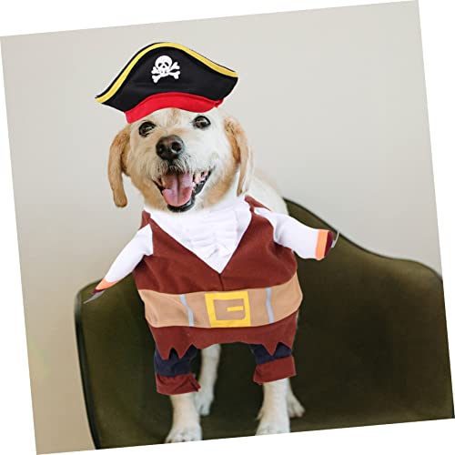 Disfraz pirata para perro talla S miniatura 3