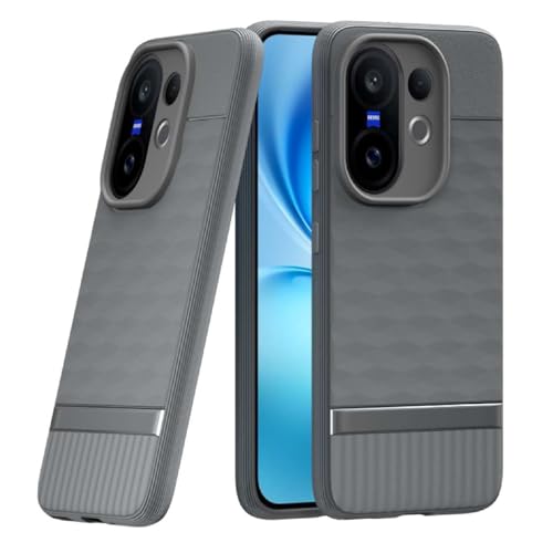 Image of Shockproof Case for Vivo V60 5G / V60e 5G / T4 Pro 5G | Full Camera Protection | TPU Flexible Back Cover for Vivo V60 5G / V60e 5G / T4 Pro 5G (Graphite Grey)