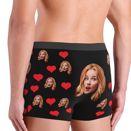 Custom Personalized Face Boxers Briefs For Men Boyfriend Husband Funny Boxers For Him Funny Gifts Customized Gifts4