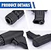 KUJIBGY Air Hammer with Tool Plus Sets Multifunctional Pneumatic Hammer Kit with Quick Change Retainer, Carrying Case, Anti Vibration Piece Chisel Set, 2100 BPM