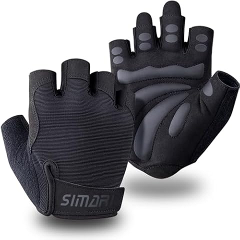 SIMARI Breathable Workout Gloves for Men and Women, Padded Weight Lifting Gloves with Great Grip, Full Palm Protection for Gym Training, Cycling, Weightlifting, Exercise, Crossfit, Climbing Cover