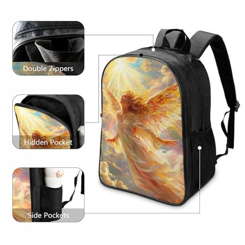 Mochila preescolar con correa para jardín de infancia Angels 3D 3