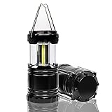 PNGOS 2 Pack LED Campinglampe Batteriebetrieben Portable Camping Laterne Klapphaken IP65 Wasserdicht Geeignet Für Camping Angeln Abenteuer Wandern Notstromabschaltung