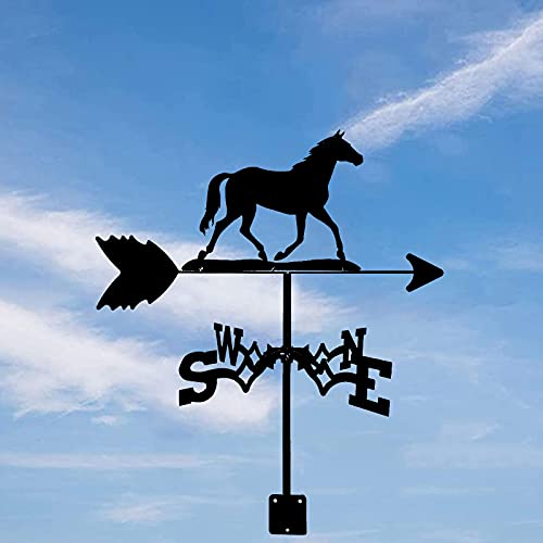 Girouette toit indicateur direction train en acier - 5