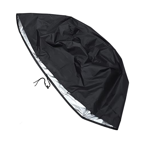 Parliky 420d Polyester Chiminea Cover Round Fire Pit Cover Outdoor Weatherproof