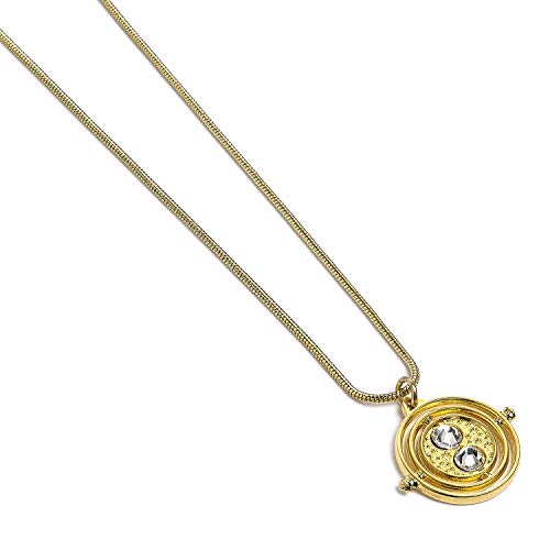 Harry Potter Official Gold Plated Fixed Time Tuner 20mm Necklace Pendant