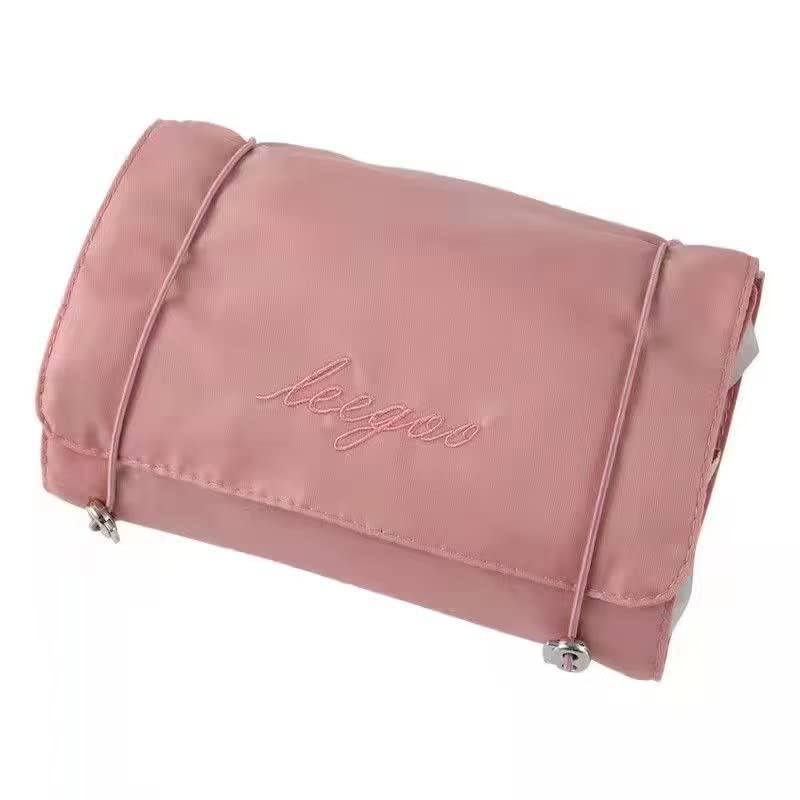 REETIK FASHION HUB Beautician Toiletry Makeup Brushes Lipstick Storage Bag Custom Clear Travel Roll Up Cosmetic Bag,4 in 1 Makeup Bag (Multicolor).-image-26