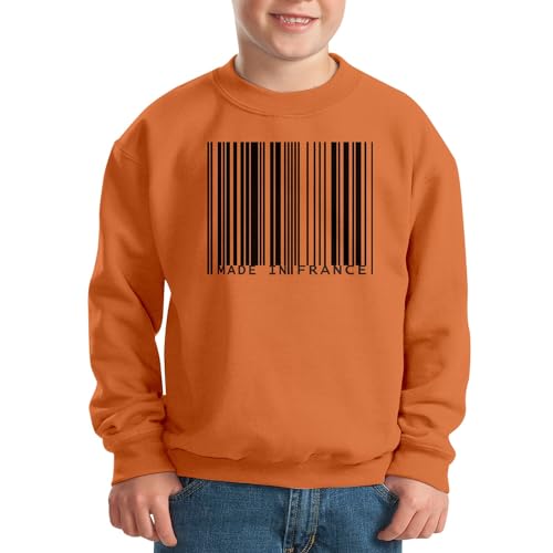Sweatshirt enfant code barre : le pull robuste qui résiste aux lavages - 2