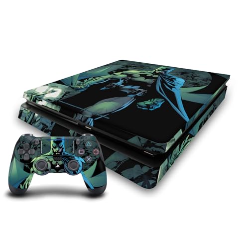 Skin PS4 Slim Batman Autocollant Vinyle Manette DualShock 4 Habillage Console de Jeu DC Comics