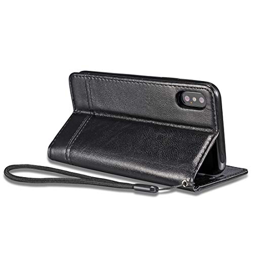 Étui en cuir pour iPhone XR pour ranger vos cartes et éviter les chutes