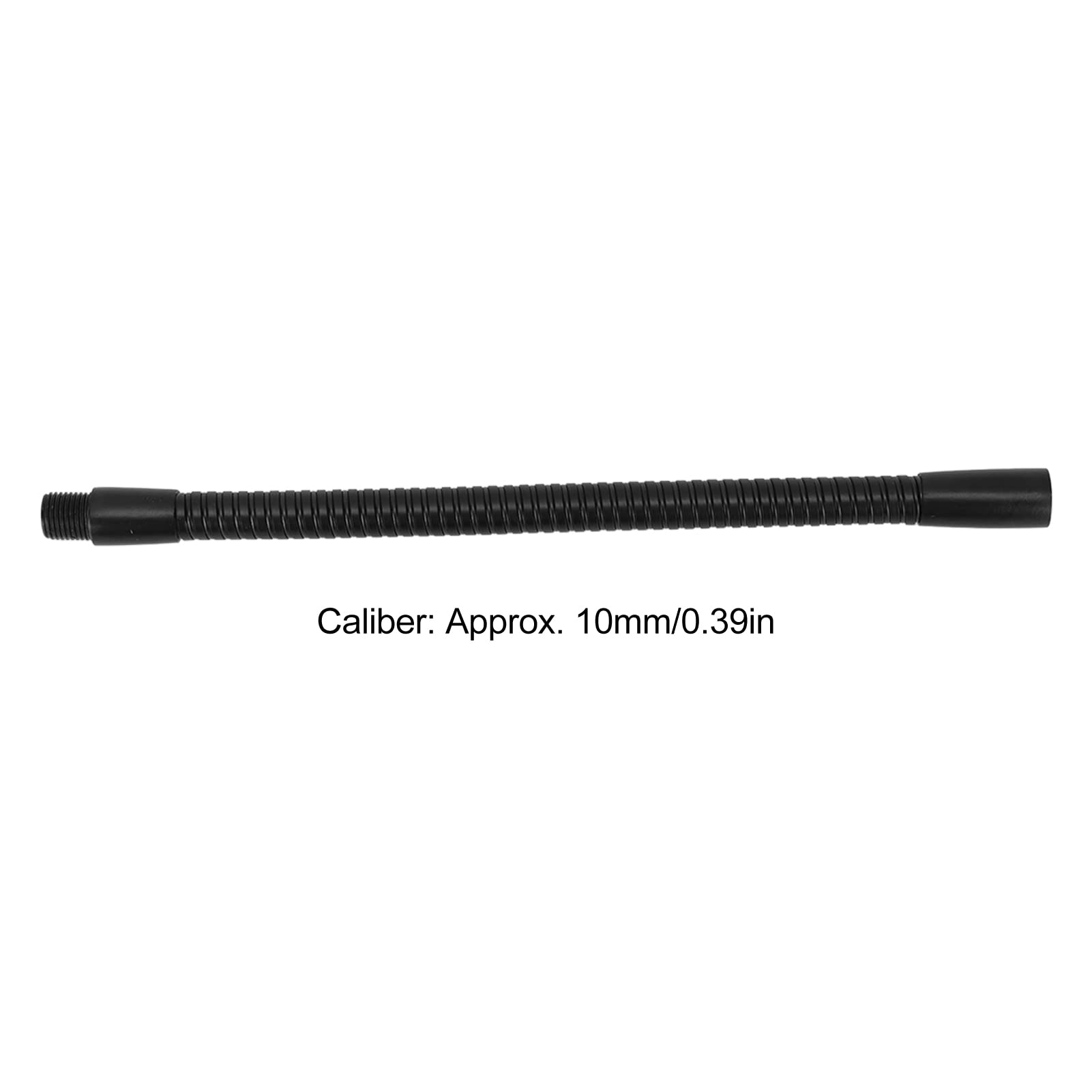 Shanrya Tubo Flessibile per Lampada, 4 Pezzi Tubo Flessibile per Lampada a Collo di Cigno Calibro 10 Mm Universale Regolare per Montaggio Illuminazione (20 cm)