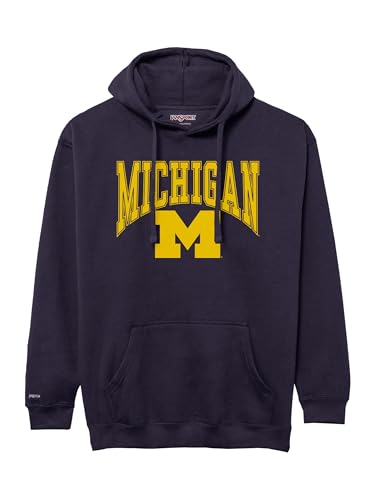 Image of JanSport NCAA Officially Licensed Rival Hoodie, Long Sleeve Unisex Sweatshirt, Cotton-Polyester Blend, Double-Layered Hood