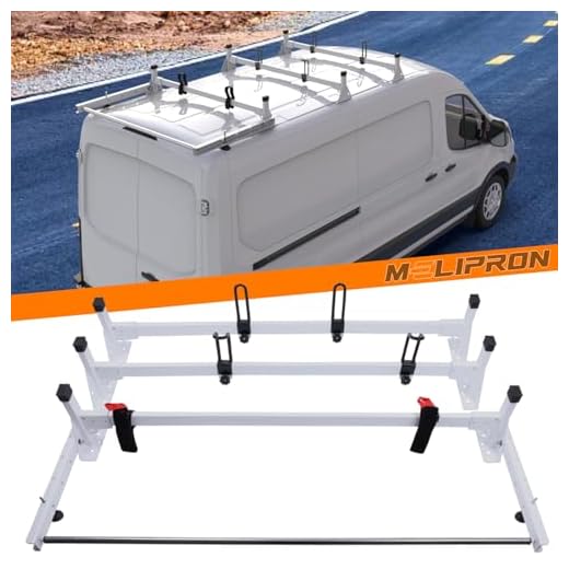 How to carry luggage ford tranit MELIPRON Van Ladder Roof Rack