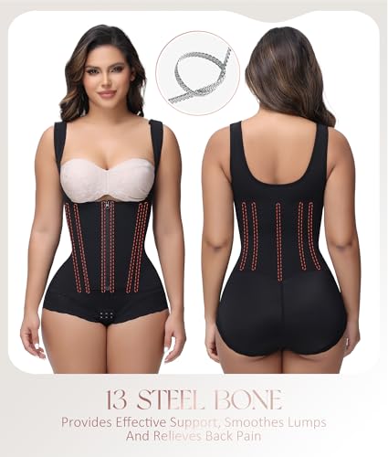 Image of M MYODRESS Shapewear For Women Tummy Control Fajas Colombianas Moldeadoras Body Shaper Post Surgery Compression Garment