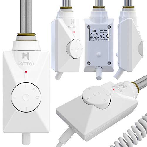 Heizstab für Badheizkörper Hottech VOLCANOplus mit Thermostat