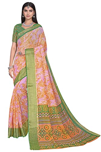 Image of Glory Sarees Women's Cotto Silk Saree With Blouse Piece (Fashion104 Parent)