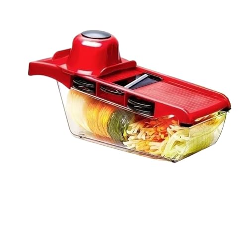 Cortadora y ralladora de verduras de acero inoxidable miniatura 1