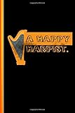  A Happy Harpist.: String Harp Instrumental Gift For Musicians (6\