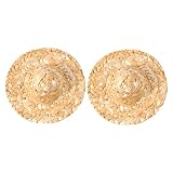 CLISPEED 10 Piezas De Sombreros De Cubo Personalizados para Muñecas Pequeñas Marionetas Sombreros De En Miniatura Gorra De Suave Hecha A Mano Mini Sombreros De Fiesta