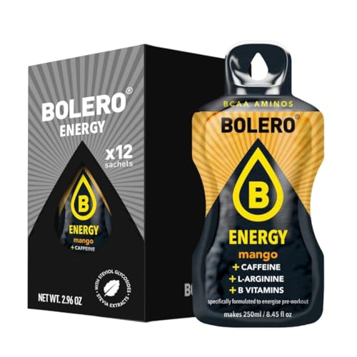 Bolero Energy | Sugar-Free Powder Drink | Vegan & Gluten-Free | F...