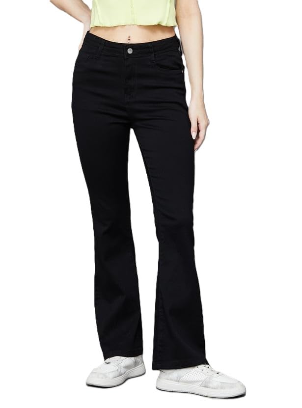ADBUCKS Women High Rise Bootcut Jeans Bell Bottom Jeans