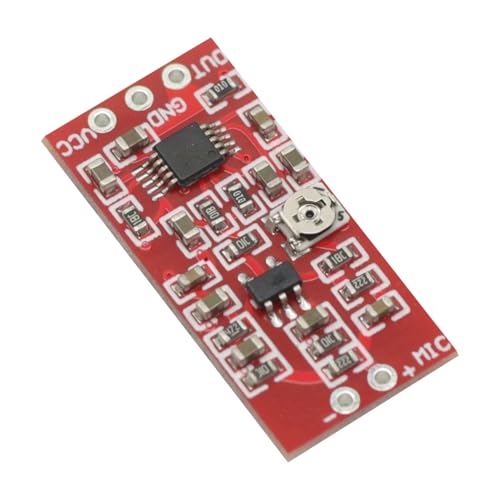 MAX4466 Electret Microphone Preamplifier Module with SSM2167 Voice Compression Amp