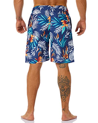 Image of KAILUA SURF Mens Swim Trunks Long, Quick Dry Mens Boardshorts, 9 Inches Inseam Mens Bathing Suits with Mesh Lining