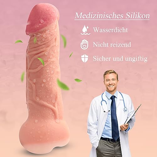 BDSMYEE Penishülle mit Masturbieren für Männer,Sex Spielzeug für die Männer,Sex Toyset Herren,Masturbator mit Wasserabsorbierend-Stick,Vibrator,Taschen Muschi,Diloschwanz für Frauen – Bild 5