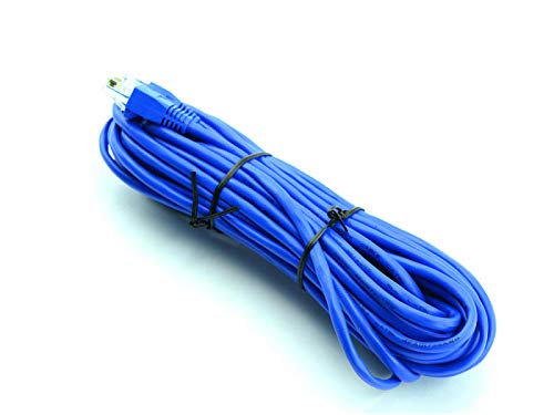 Cabo de rede 10 Metros Patch Cord Cat 5e Azul