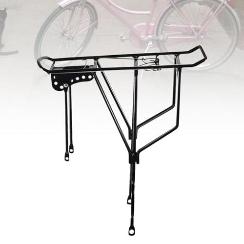 Portaequipajes de bicicleta robusto con soporte de montaje trasero 6