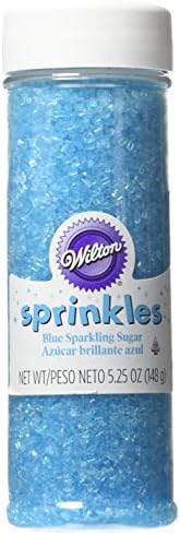 Wilton Sparkling Sugar Decorating Sprinkles, 5.25 oz., Blue
